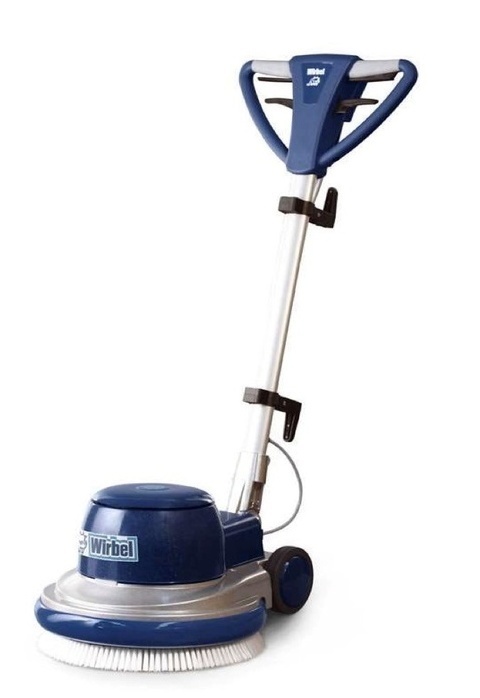 Einscheibenmaschine 430 mm Arbeitsbreite geringe Unterfahrhhe